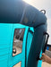 Used GA Wings Cross 6.2 2023 wingfoil wing — leading edge and strut junction with hard handle and clear window