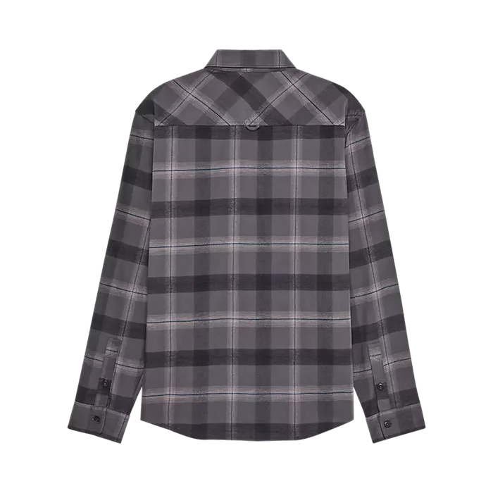 Fox Survivalist Core Flannel Shirt Dark Shadow Grey