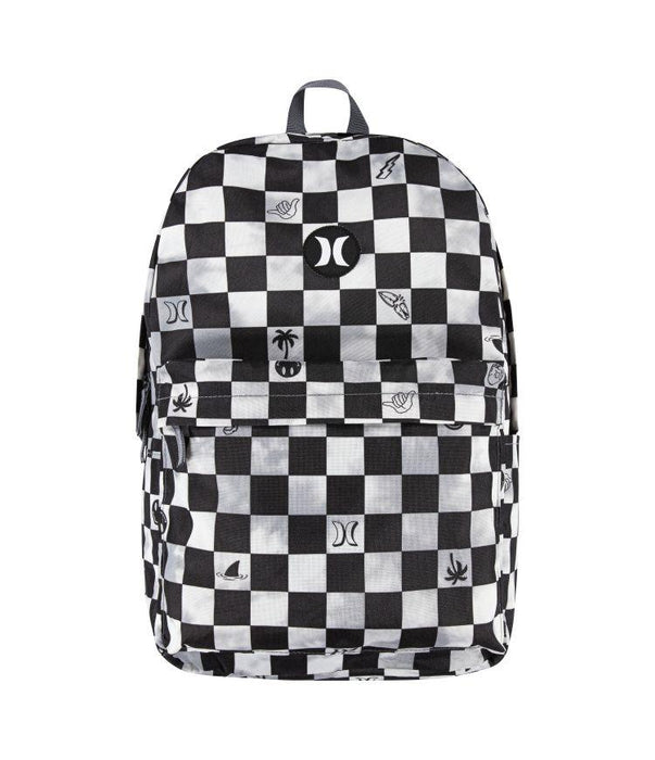 Hurley Backpack unisex - Dawn patrol Cool Grey Black Check - Boardworx