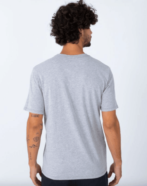 Hurley Everyday One And Only Solid Tee Dark Grey Heather - Boardworx