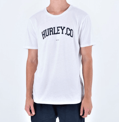 Hurley H2O Authentic Mens Tee White - Boardworx