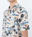 Hurley Linen Rincon Camp Shirt Bone - Boardworx