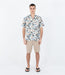 Hurley Linen Rincon Camp Shirt Bone - Boardworx