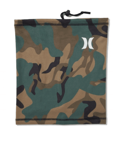 Hurley Neck Warmer Camo Green - Boardworx