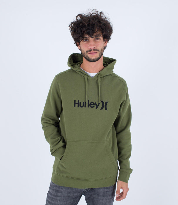 Hurley One & Only Solid Seasonal Men's Hoodie Moss Green - Boardworx