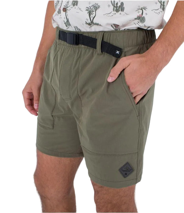 Hurley Phantom Camper 17" Volley Short Olive - Boardworx