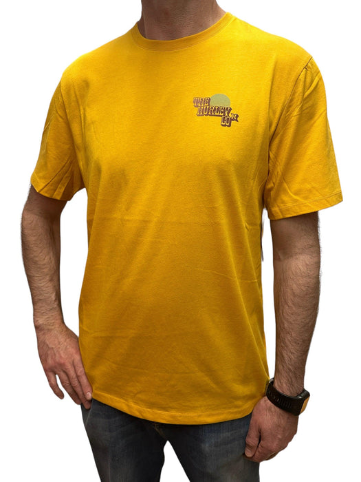 Hurley T-Shirt short sleeve mens - Everyday explore west set Yellow - Boardworx