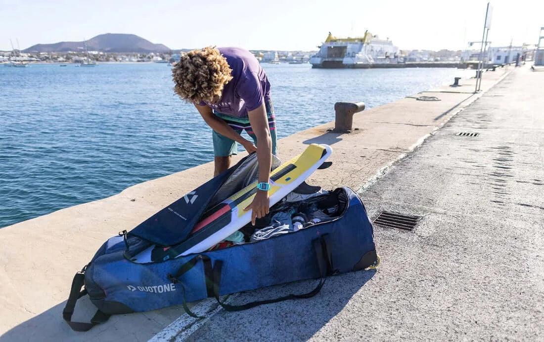 Ion Combi Gearbag Duotone Edition Travel Kitesurfing Bag Steel Blue - Boardworx