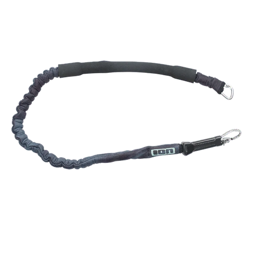 ION Neo Handle Pass Bar kite leash for kitesurfing with metal clips and padded cover