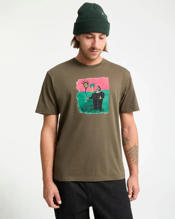 Volcom Issam Tee Sage Leaf