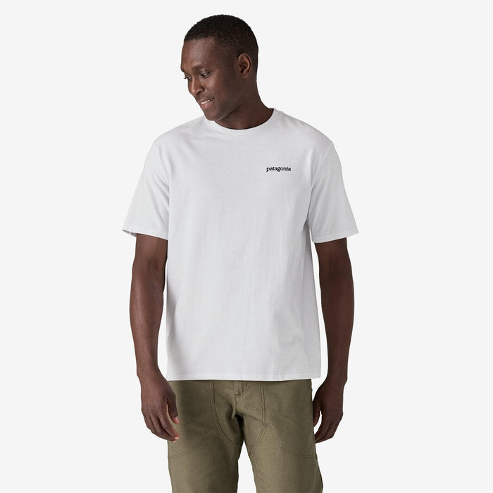 Patagonia P-6 Logo Responsibili-Tee White