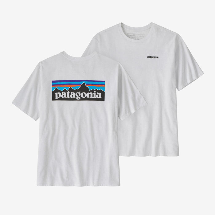 Patagonia P-6 Logo Responsibili-Tee White