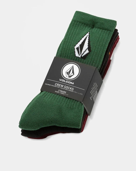 Volcom Full Stone Socks (3 Pack) Mix
