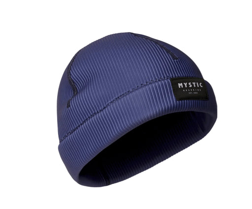mystic wetsuit beanie hat blue