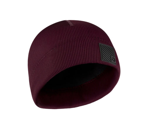 mystic wetsuit neoprene beanie red