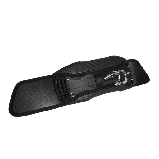 Mystic Ace kitesurfing spreader bar, black, with metal hook and ergonomic pad