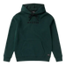 Mystic Brand Hood green sweatshirt with logo, drawstring hood and front pocket