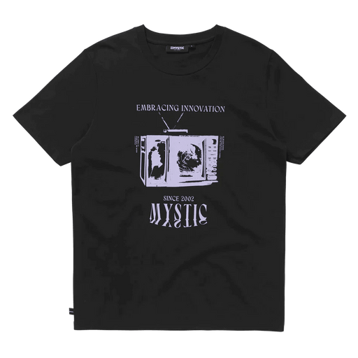 Mystic Broadcast Tee Black - Boardworx