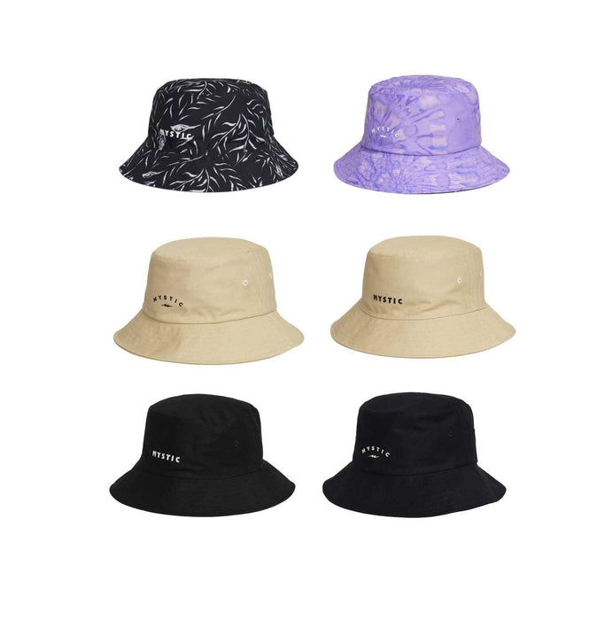 Mystic Bucket Cap Unisex Reversible Black / Warm Sand / Multiple - Boardworx