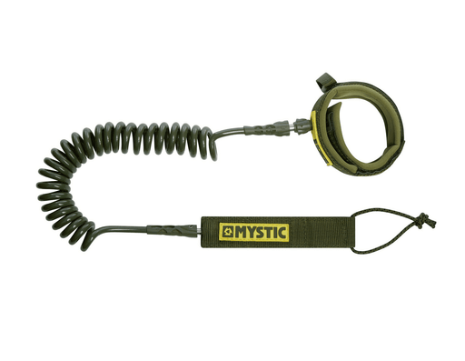 Mystic Coiled Board leash 10ft Wingfoil - Boardworx