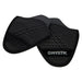 Mystic black helmet ear pads with ventilation holes for watersports protection