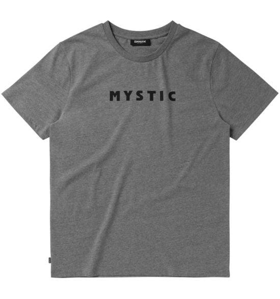 Mystic Icon Tee Dark Grey Melee - Boardworx