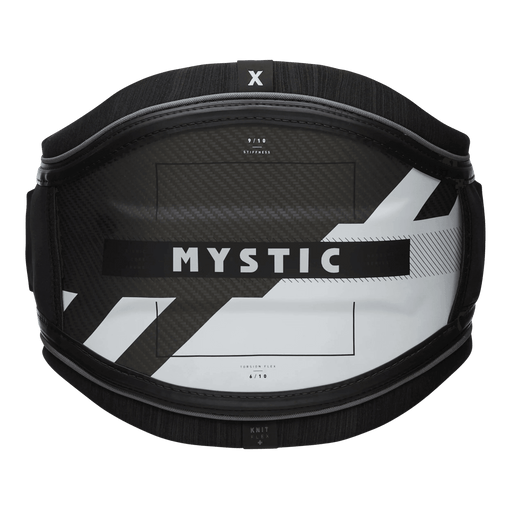 Mystic Majestic X Black White Waist Harness - Boardworx