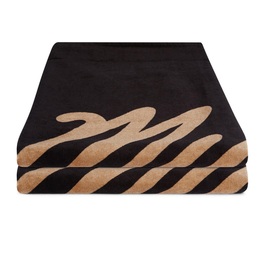 Mystic Quick Dry Black Terry Towel Beach Towel - Boardworx