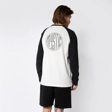 Mystic Scope Long Sleeve Tee Black/White - Boardworx