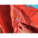 Close-up of the small canopy repair on the used Duotone Neo 7m 2020 kite