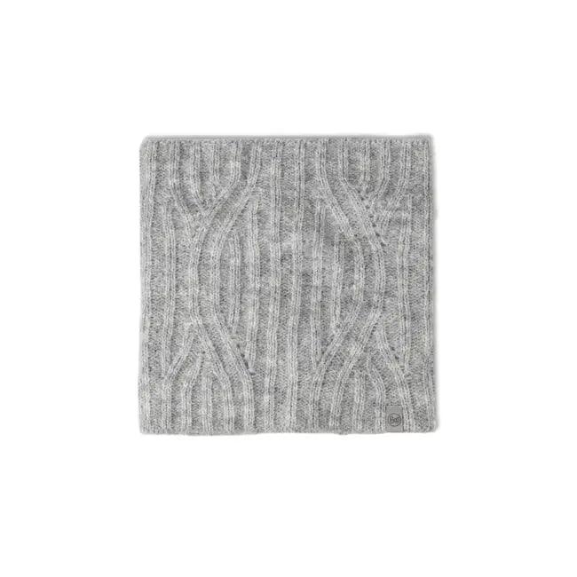 Buff Knitted Neck Warmer Nerla Grey