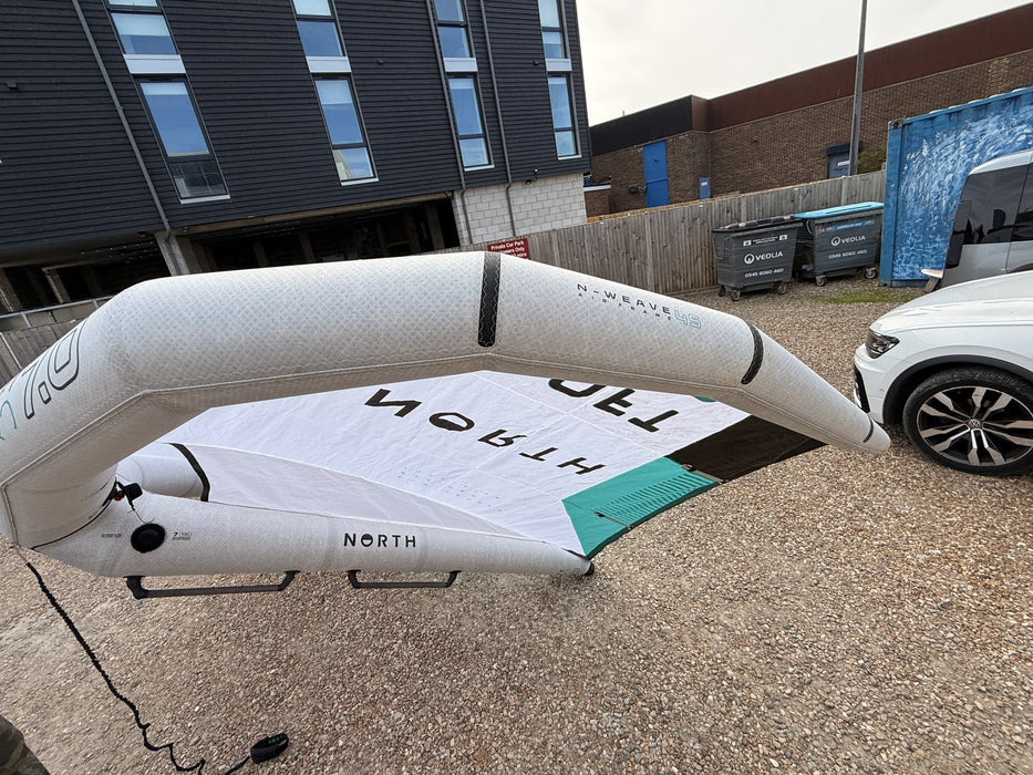Close-up of the North Loft Pro canopy centre panel with North wordmark