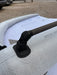 Close-up of the North Mode Pro's Carbon GripLock handle mount and flexible base boot