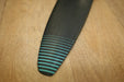 North Sonar S238 carbon stabilizer wing with turquoise stripes for wing foiling