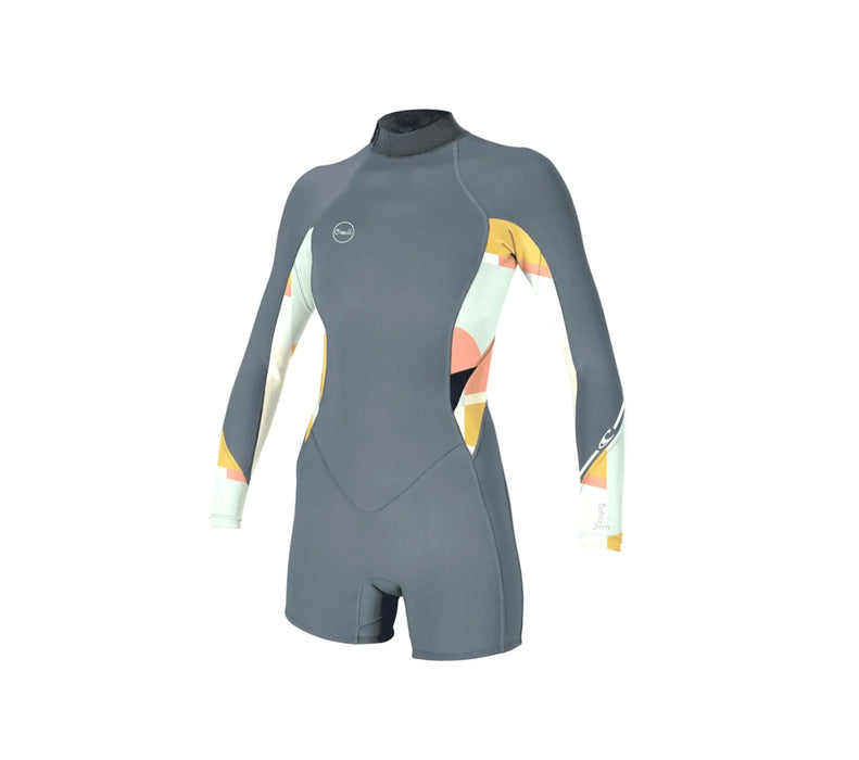 oneill ladies long sleeve short leg wetsuit
