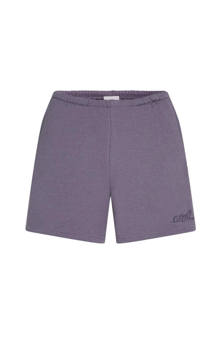 oneill ladies sweatpant shorts purple 