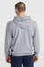 O'Neill logo hoodie in silver melee, back view, surf clothing for watersports