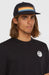 O'Neill black cap with orange and blue stripes, surf logo, surfwear accessory