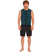 O'Neill Outlaw men's dark orion comp vest for watersports, front view on model