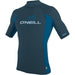 O'Neill Premium Skins Turtleneck Rash Vest Cadet Blue - Boardworx