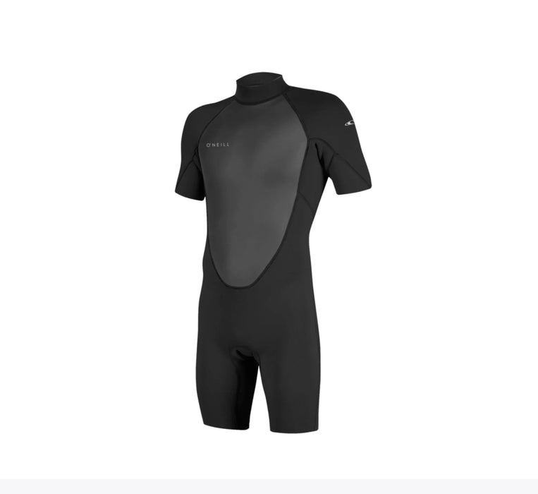 O'Neill Reactor-2 2mm Mens Shorty Wetsuit Back Zip Black