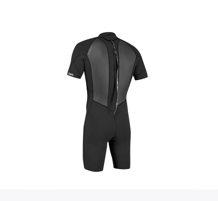 O'Neill Reactor-2 2mm Mens Shorty Wetsuit Back Zip Black
