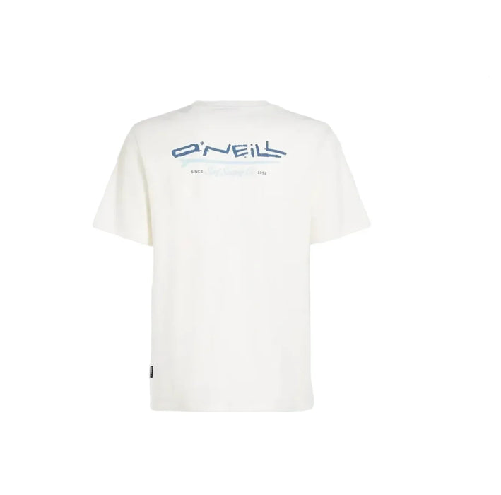 O'Neill Retro Back Print Tee Snow White