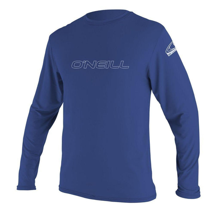 O'Neill Youth Basic UV Skins L/S Kids Rash Tee in Pacific - Boardworx