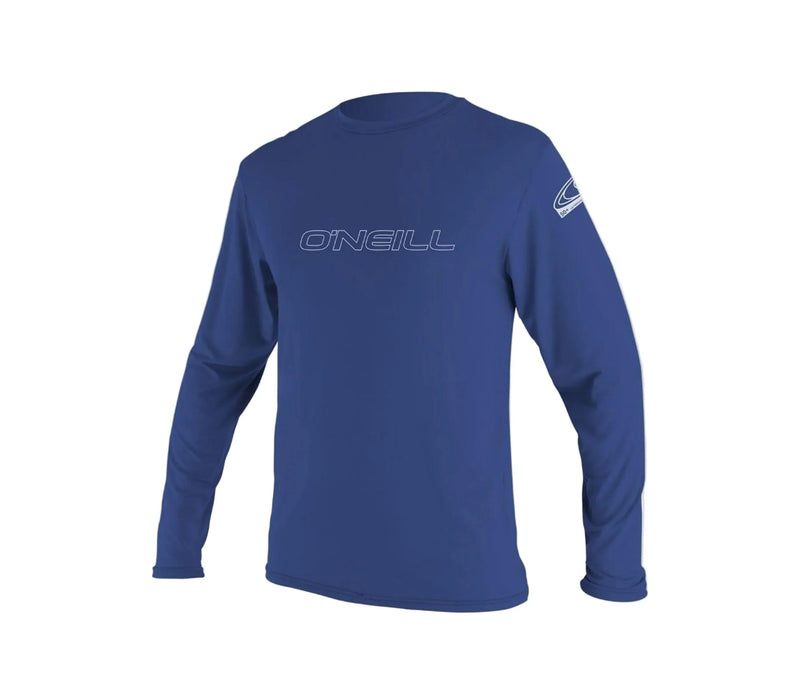 O'Neill Youth Basic UV Skins L/S Kids Rash Tee in Pacific