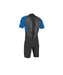 O'Neill Youth Reactor Shorty Wetsuit 2mm Back Zip Black Ocean - Boardworx