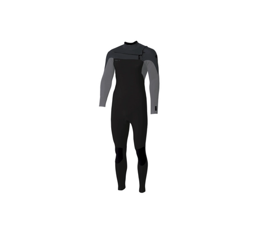 O'neillmens epic winter wetsuit , chest zip entry in colour way temped steel 