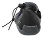 O'Neill Superfreak Tropical 2mm Round Toe wetsuit shoe, black, rear view with drawstring