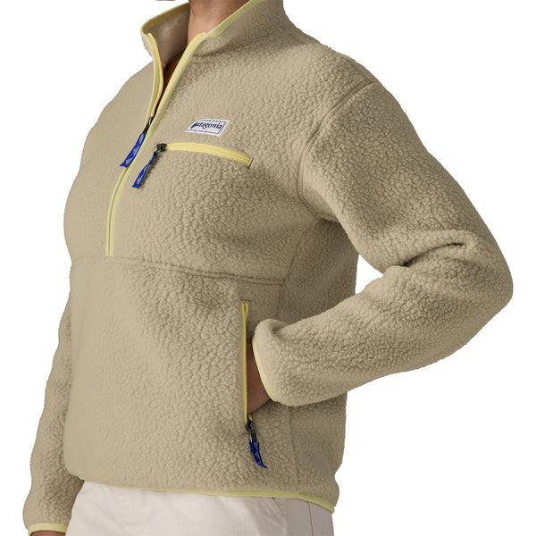 Patagonia Retro Pile Marsupial Fleece Pullover Weathered Stone
