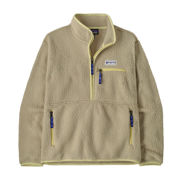 Patagonia Retro Pile Marsupial Fleece Pullover Weathered Stone